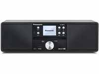 Panasonic SC-DM202EG-K Kompaktes Micro HiFi Stereosystem mit CD, DAB+/FM Radio,...