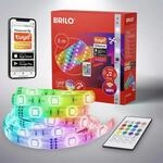 BRILONER Leuchten - RGBIC LED Strip 5m, Magic RGBIC Lichtband k&uuml;rzbar,