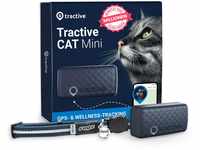 Tractive CAT Mini GPS Tracker für Katzen, Marktführer, Live-Ortung,
