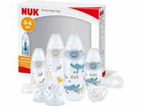 NUK First Choice+ Perfect Start Babyflaschen Set | Erstausstattung mit 4