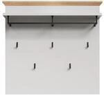 trendteam smart living - Landside - Garderobenpaneel - Hellgrau/Eiche -...