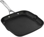 BALLARINI Alba Grillpfanne aus Aluminium, 28cm, quadratisch, Antihaftbeschichtung,