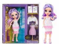 Rainbow High Fantastic Fashion Puppe - Violet Willow - Lila Modepuppe und...