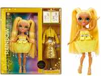Rainbow High Fantastic Fashion Puppe - Sunny Madison - Gelbe Modepuppe und...