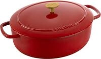 BALLARINI Bellamonte Auflaufform, Br&auml;ter, Dutch Oven, Emailliertes Gusseisen, Oval,