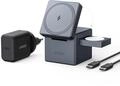 Anker 3-in-1 Cube mit MagSafe Ladestation, 15W Wireless Charger, Induktive
