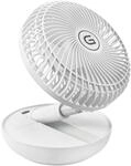 GUTFELS Tischventilator VENTI 3030 R, 17 cm &Oslash;, nutzbar als Powerbank, USB...