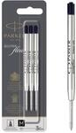 Parker Kugelschreiberminen | mittlere Spitze | schwarze QUINKflow Tinte | 3