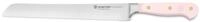 W&Uuml;STHOF Classic Brotmesser 23 cm mit Pr&auml;zisions-Doppelwelle, Pink Himalayan Salt