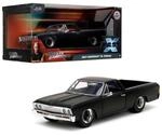 Jada Toys Fast and Furious Auto EL Camino (1:24, schwarz) - Chevrolet EL Camino...