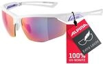 ALPINA NYLOS HR - Verspiegelte und Bruchsichere Sport- & Fahrradbrille Mit 100%