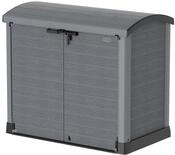 Duramax Cedargrain StoreAway 1200L Gartenhaus aus Kunststoff / Bogendeckel,