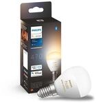 Philips Hue White Ambiance E14 LED Lampe (470 lm), dimmbares LED Leuchtmittel f&uuml;r