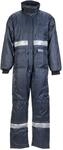 Planam 5134060 K&uuml;hl/Gefrierhaus Gefrierhaus Overall, Marine/Innenfutter Kornblau,