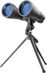 BARSKA X-Trail Fernglas mit Stativadapter und Stativ, 15 x 70, Schwarz