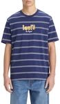 Levi's Herren Ss Relaxed Fit Tee T-Shirt,Tassel Naval Academy,L