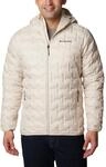 Columbia Delta Ridge Down Hooded Jacket, Daunenjacke mit Kapuze f&uuml;r Herren, Dark