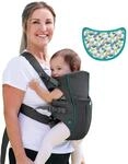 Infantino Swift Classic Babytrage, 2 Tragepositionen mit Wonder Cover L&auml;tzchen,