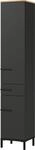 Germania Hochschrank GW-Yonkers, in Graphit/Navarra-Eiche-Nb., mit...
