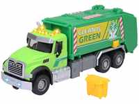 Majorette - Mack Granite Müllauto (22cm) - große Spielzeug-Müllabfuhr mit