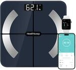 K&ouml;rperfettwaage, Bluetooth Personenwaage mit App, Smart Digitale Waage f&uuml;r