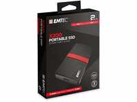 Emtec ECSSD2TX200 tragbare SSD – 3.1 Gen1 – Kollektion X200 Power Plus –...