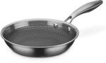 GSW 868501 Inoxxa Black, Bratpfanne mit Wabenstruktur - ⌀20 cm