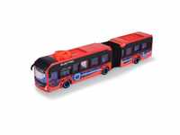 Dickie Toys - Spielzeug-Bus Volvo (rot) – lenkbarer City Bus (40 cm) zum...
