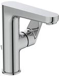 Ideal Standard BC703AA Cerafine O Waschtischarmatur mit Zugknopf-Ablaufgarnitur,