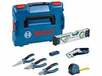 Bosch Professional Handwerkzeug-Set, 13-teilig (inkl. 2x Zange, 1x Cutter, 1x