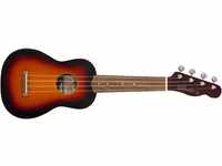 Fender Venice Soprano Ukulele, Walnut Fingerboard - 2 Color Sunburst