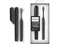 Philips One elektrische Zahnbürste mit USB-Ladung, Schattenschwarz, HY1200/06