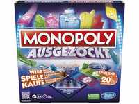 Monopoly Ausgezockt Brettspiel, schnelles Monopoly Familien-Spiel für 2–4...
