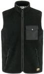 Fj&auml;llr&auml;ven Herren Vardag Pile Fleece Weste, Black/Dark Grey, M