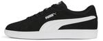 PUMA Unisex Smash 3.0 Sneaker, Black White, 44 EU