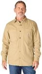 Carhartt Herren Rugged Flex Relaxed Fit Canvas Fleece Lined Snap-Front Shirt...