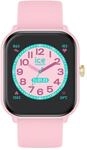 ICE-WATCH - Ice smart Pink - Rosa Smartwatch f&uuml;r M&auml;dchen mit Silikonarmband -