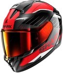 SHARK, Integraler Motorradhelm RIDILL 2 BERSEK Black/Red KRA, L