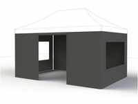 Set-Seitenteile grau zu Allrounder Pavillon 3 x 4,5 m, Bezug aus 160 g/m²...