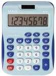 Tischrechner MJ 550 Solar/Batterie 110x25mm hellblau