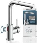 SCH&Uuml;TTE 99700 VITAL Sensor-Sp&uuml;ltischarmatur K&uuml;che, K&uuml;chenarmatur mit ausziehbarer