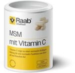 Raab Vitalfood MSM-Kapseln, Methylsulfonylmethan, Vitamin C, 200 St&uuml;ck,...