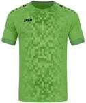 JAKO Herren Trikot Pixel (Kurzarm), Soft Green, M