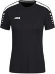 JAKO Damen Trikot Power (Kurzarm), Schwarz, 44