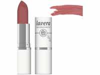 lavera Velvet Matt Lipstick - Berry Nude 01 - Lippenstift mit Bio-Blütenbutter...