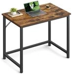 VASAGLE Tisch, Computertisch, B&uuml;rotisch, 80 x 50 x 76 cm, f&uuml;r Arbeitszimmer,
