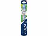Dr.BEST GreenClean Zahnbürste, Weich (1 Stück) Zahnbürste aus nachwachsenden