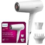 Philips Haartrockner 5000 Series, ThermoShield Technologie, Ionisierungsfunktion,