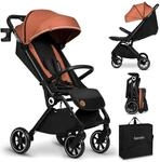 LIONELO Cloe Zusammenklappbarer Kinderwagen bis zu 22 kg, Verstellbare R&uuml;ckenlehne