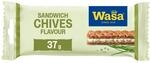 Wasa Kn&auml;ckebrot Sandwich Cheese & Chives, 24er Pack 37g | Der Kn&auml;ckebrot-Snack f&uuml;r